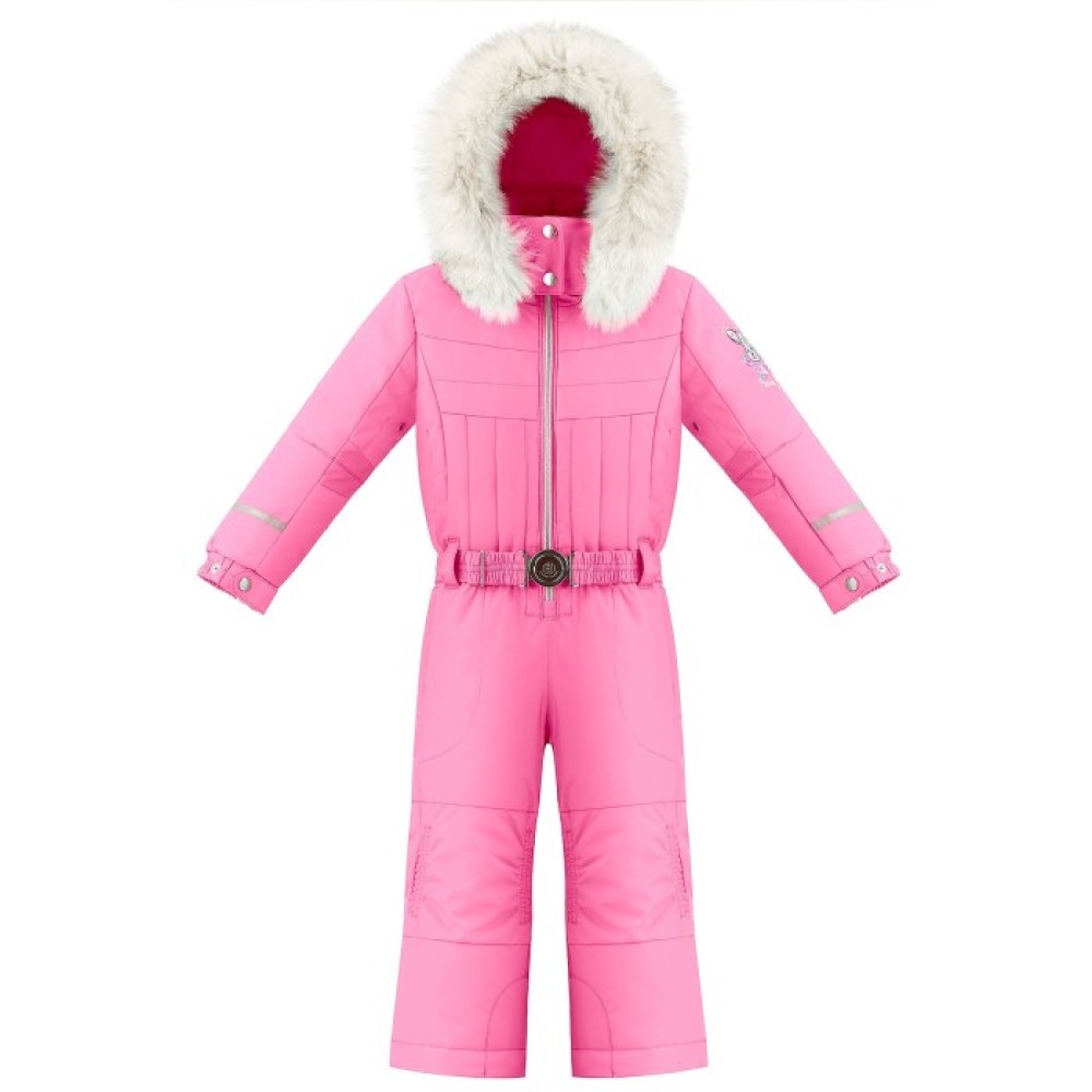 Poivre Blanc Baby Girl Ski Overall Pink | 21st0re